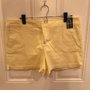 Yellow Shorts